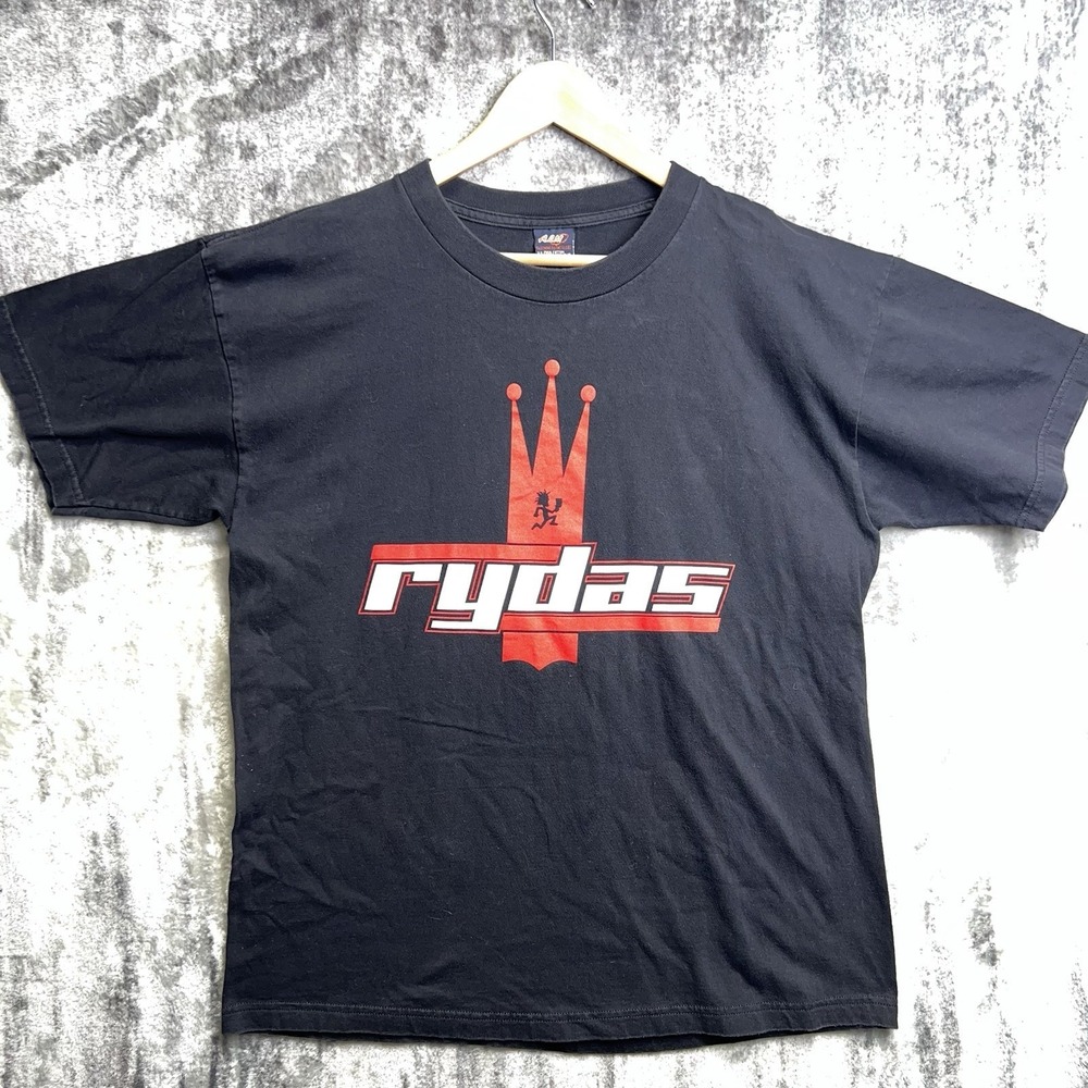 Vintage ICP Psychopathic Rydas T Shirt Large Insane Clown Posse Juggalo